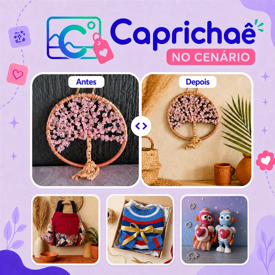 Caprichaê no Cenário — exemplos de fotos transformadas